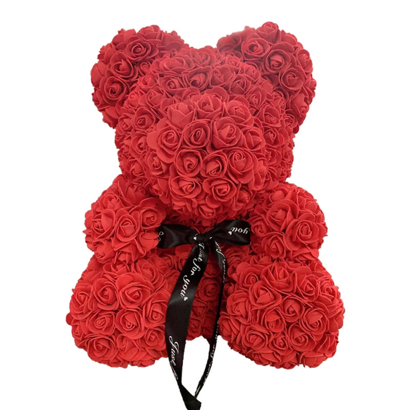 Love Yours™ Rose Bear Heart For Her (40cm)