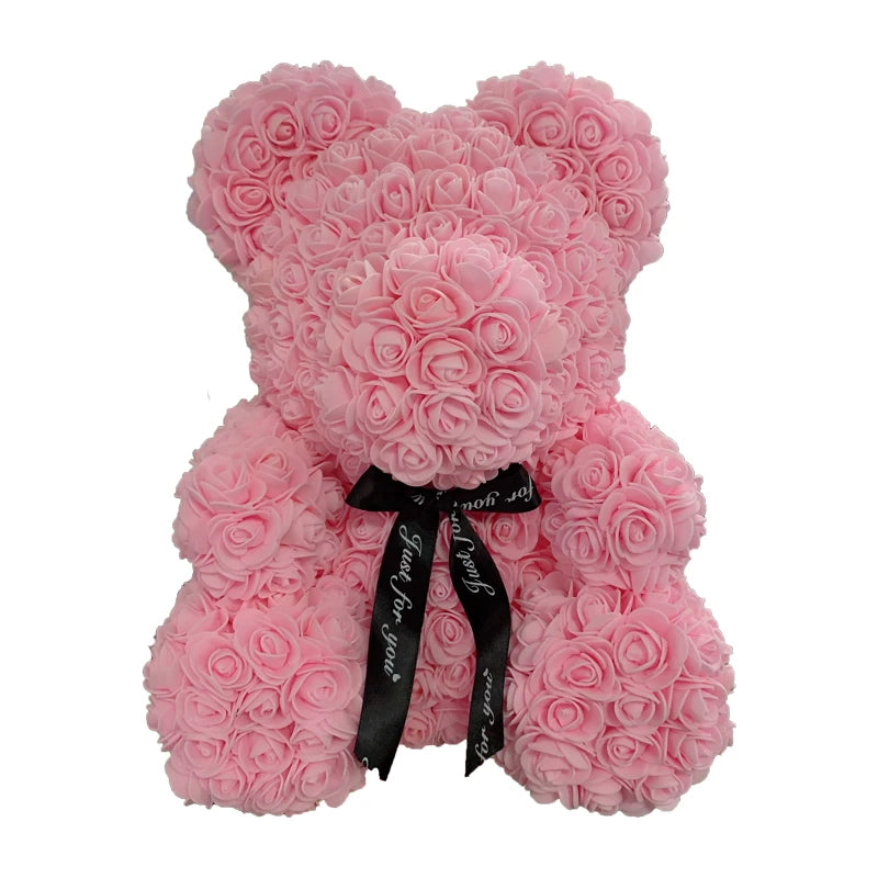 Love Yours™ Rose Bear Heart For Her (40cm)