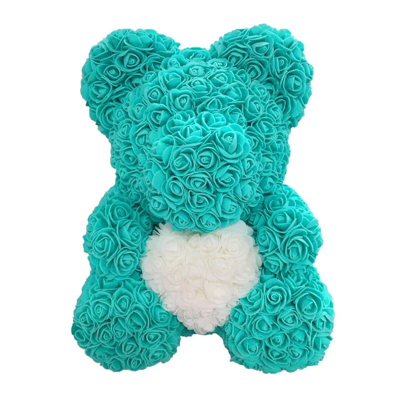 Love Yours™ Rose Bear Heart For Her (40cm)