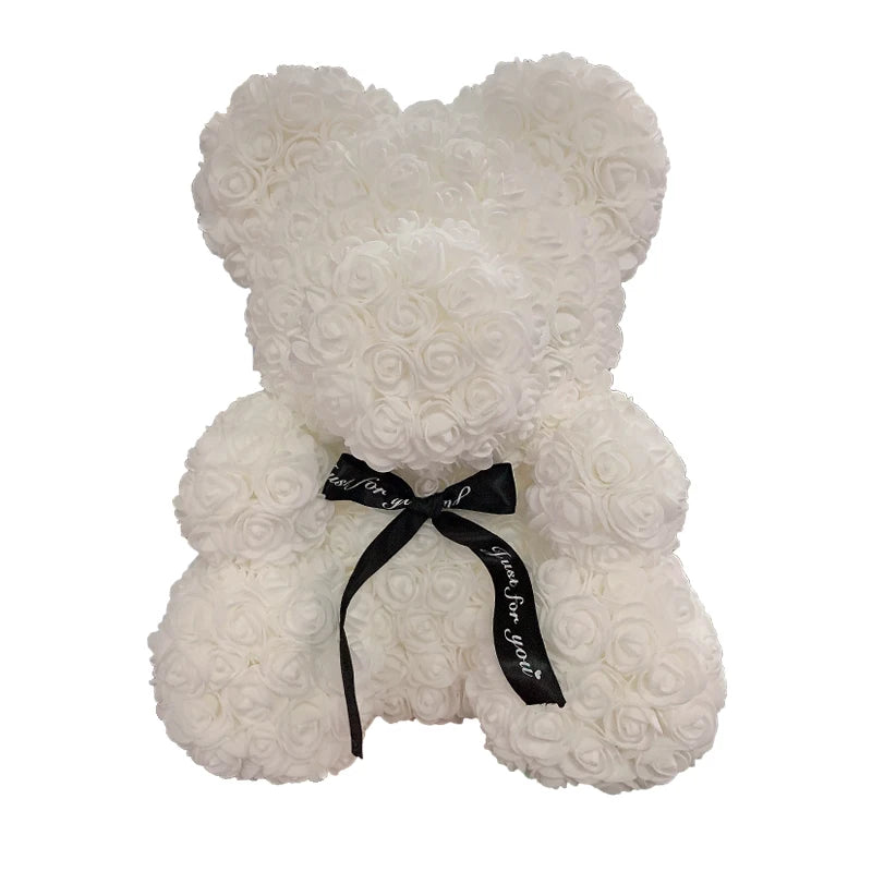 Love Yours™ Rose Bear Heart For Her (40cm)