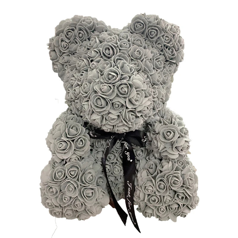 Love Yours™ Rose Bear Heart For Her (40cm)
