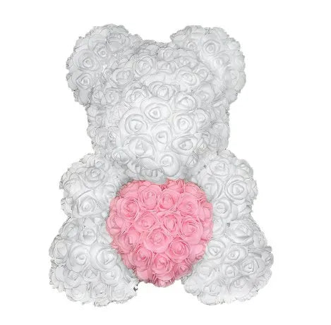 Love Yours™ Rose Bear Heart For Her (40cm)