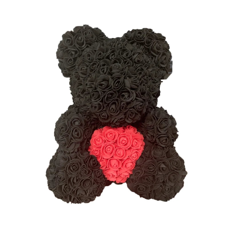 Love Yours™ Rose Bear Heart For Her (40cm)