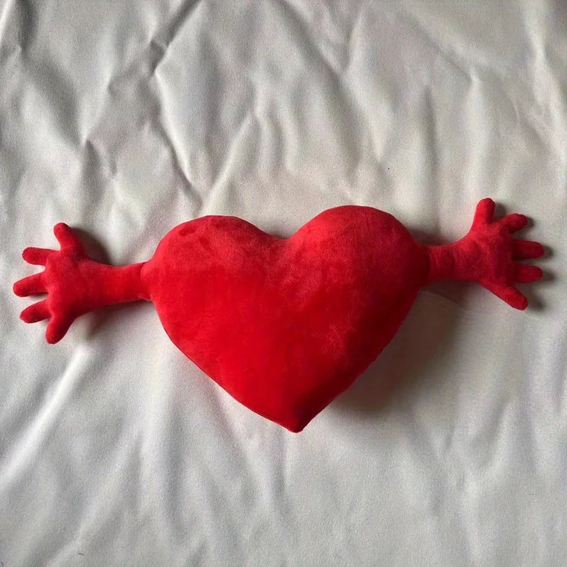 Love Yours™ Plush Heart Pillow – Perfect Valentine’s Gift