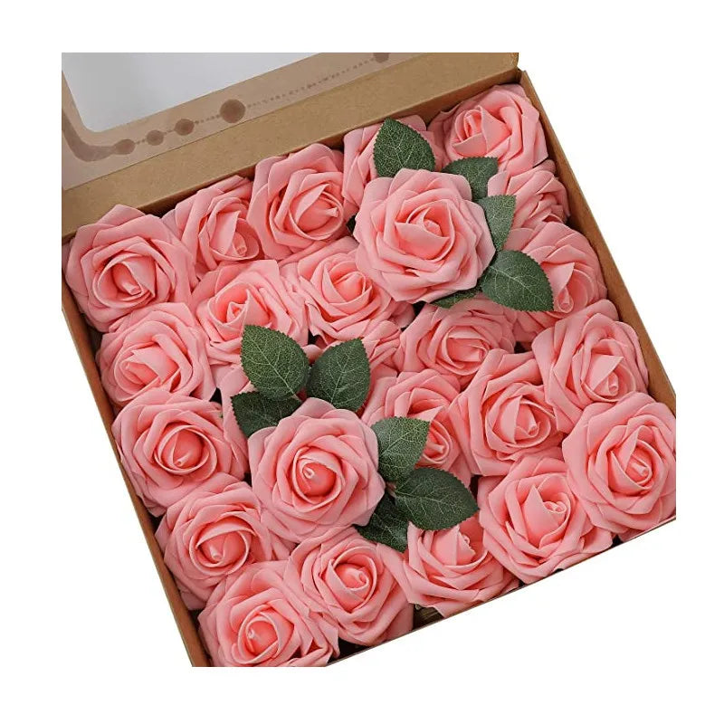 Love Yours™ 10~100Pcs Foam Rose Flowers